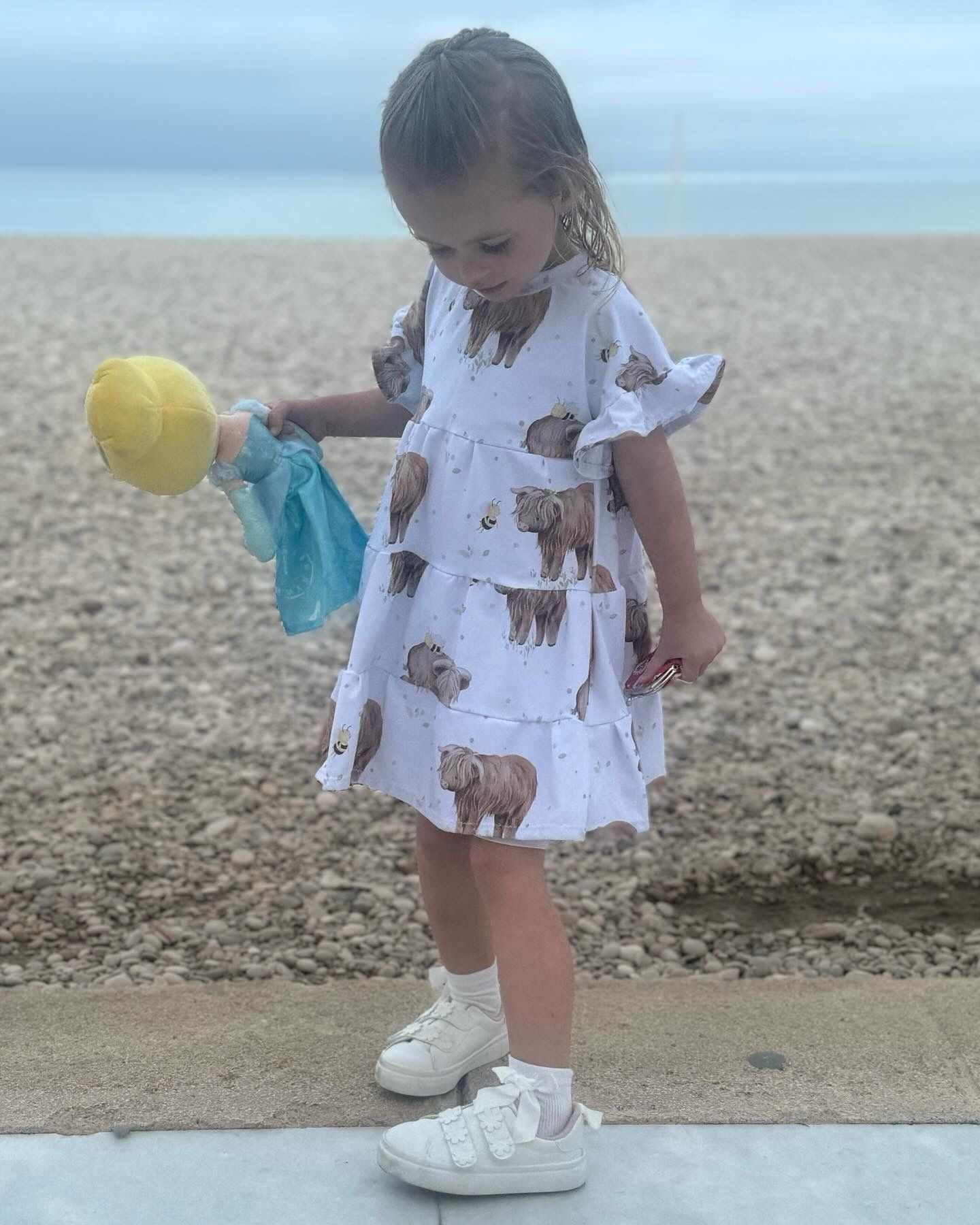 Flutter Tiered Dress