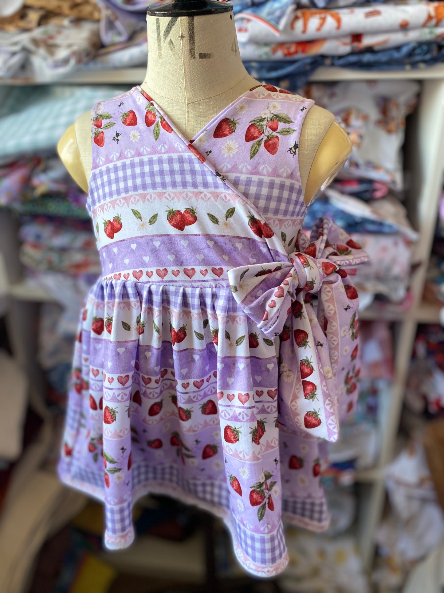 Bow Wrap Dress