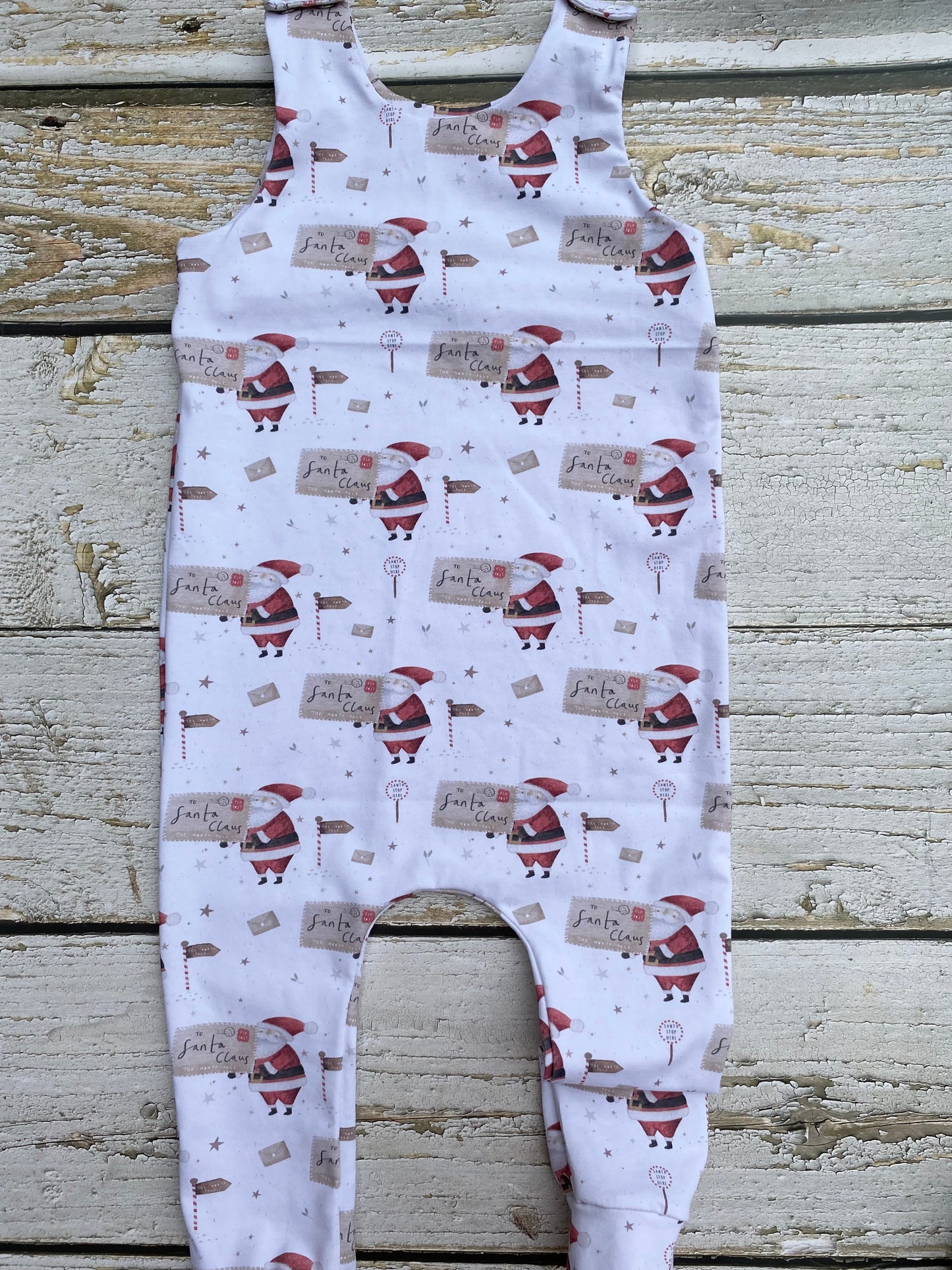 Santa Full Length Romper 2-3 Years