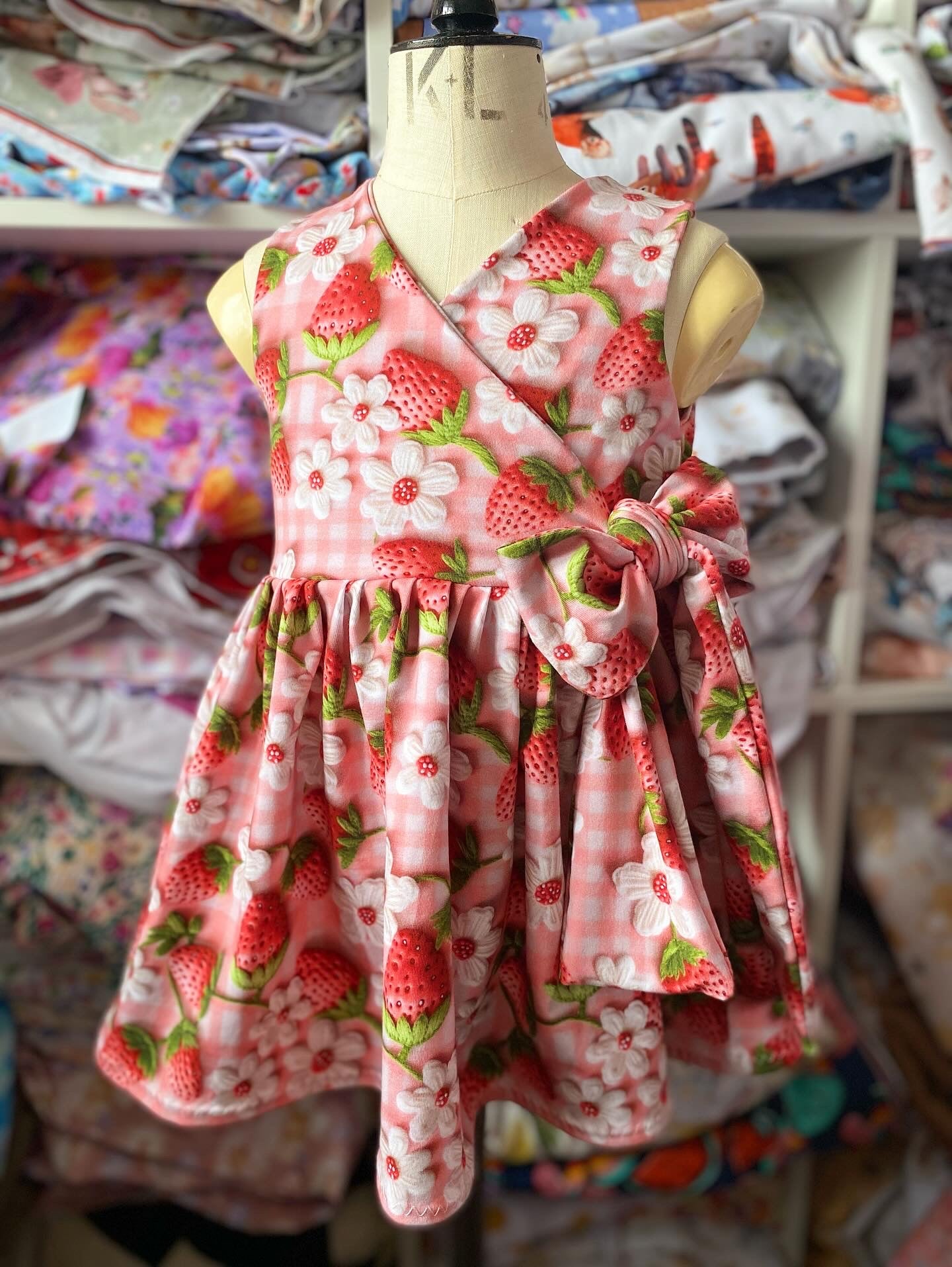 Bow Wrap Dress
