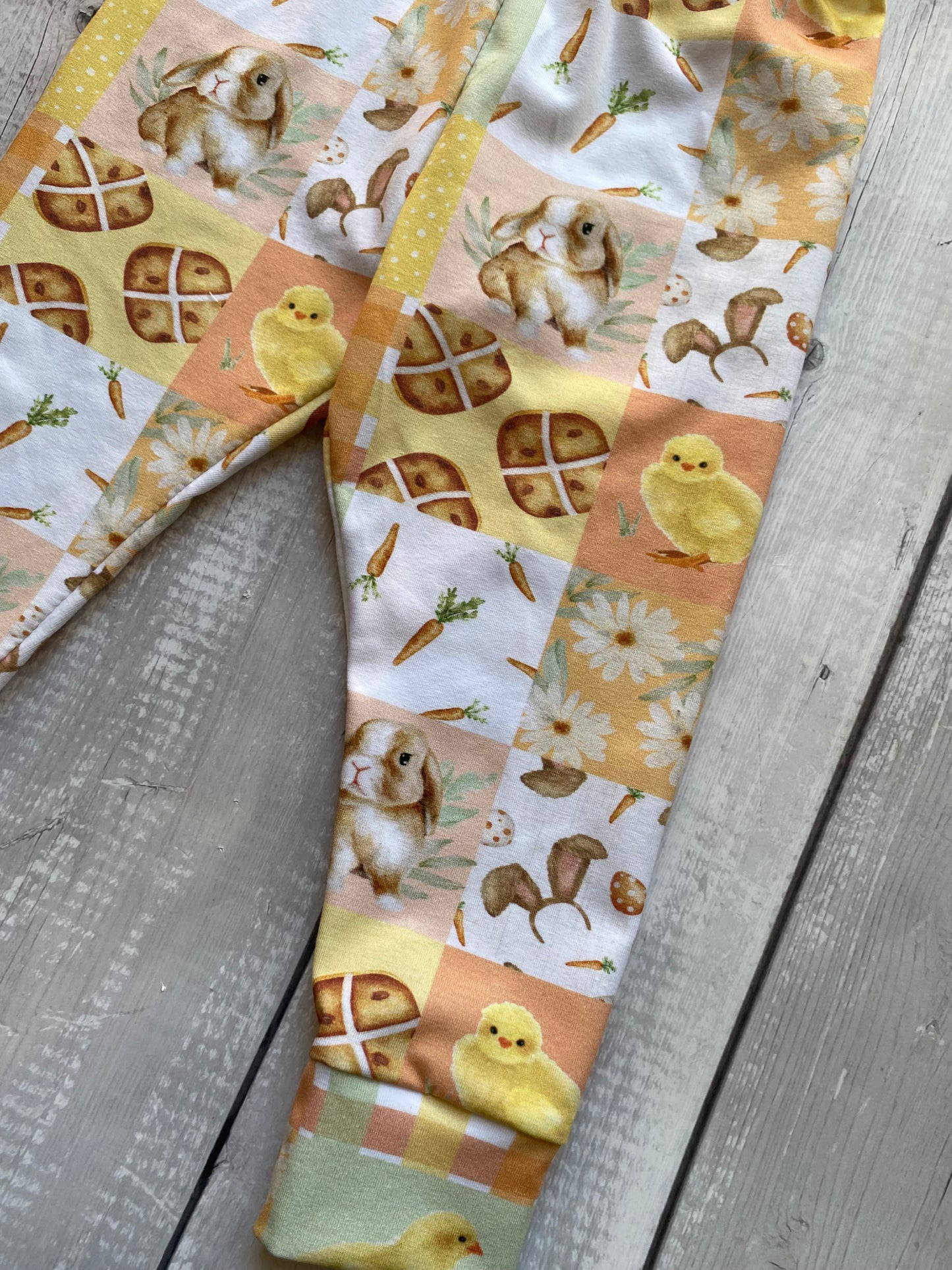 Easter Patchwork Leggings 2-3 Years