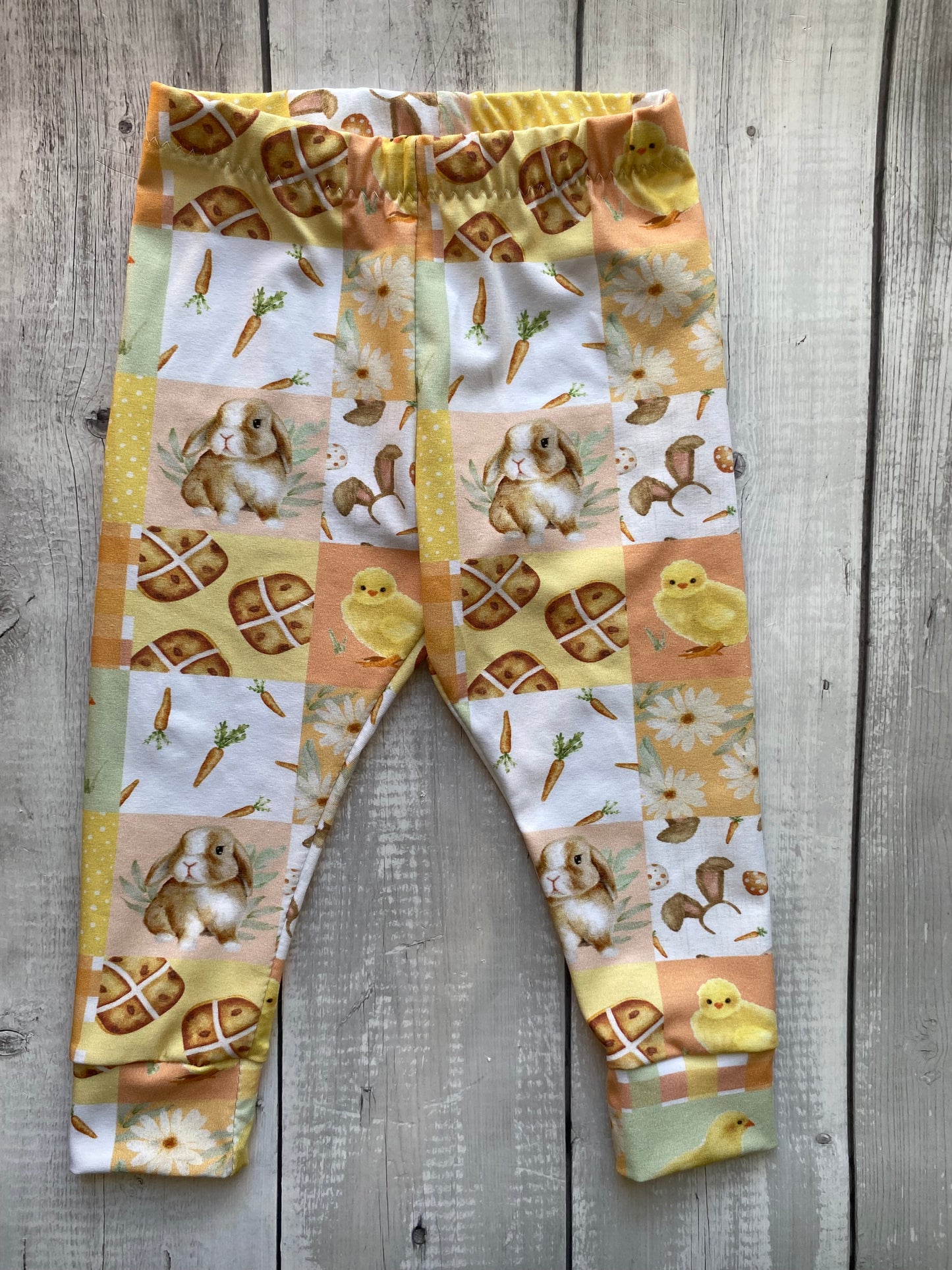 Easter Patchwork Leggings 2-3 Years