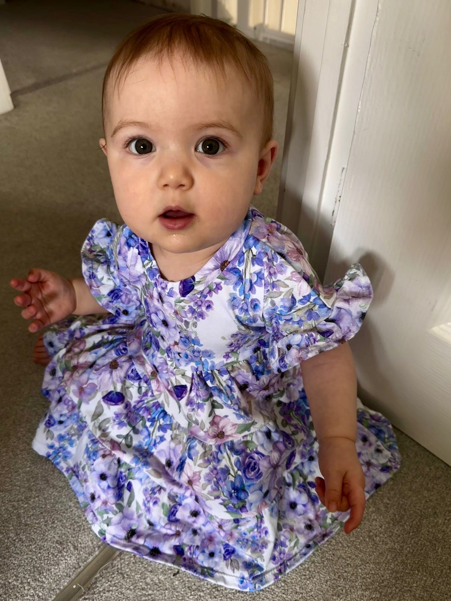 Flutter Tiered Dress