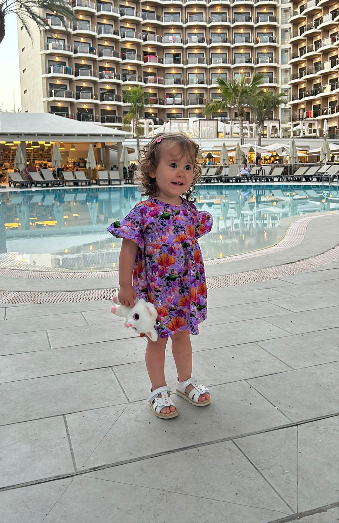 Flutter Straight Skirt Short Sleeve Dress