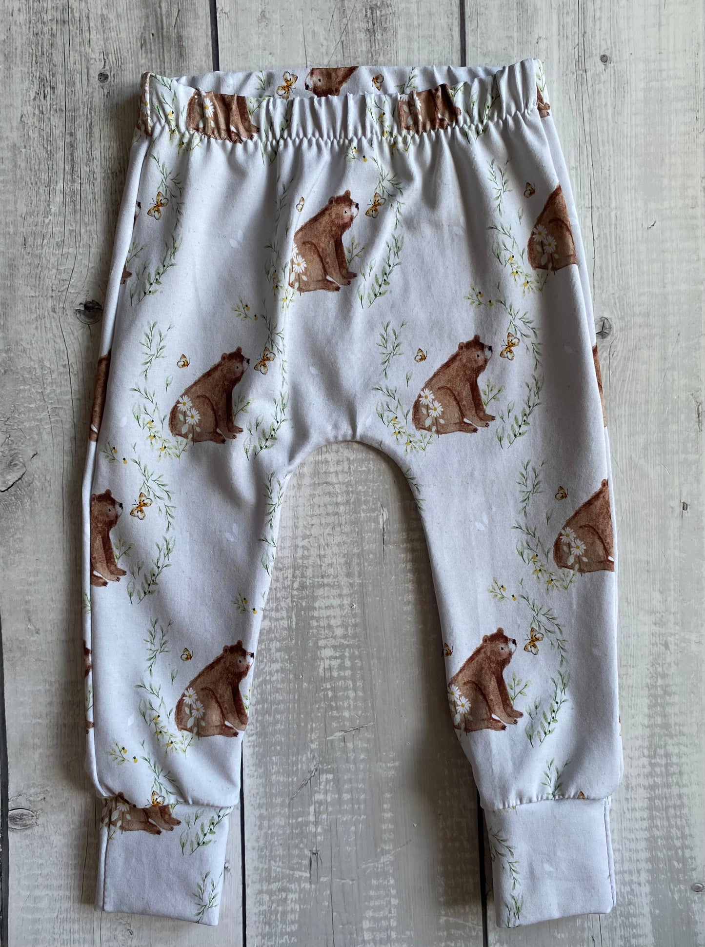 Butterfly Bear Harem Leggings 2-3 Years