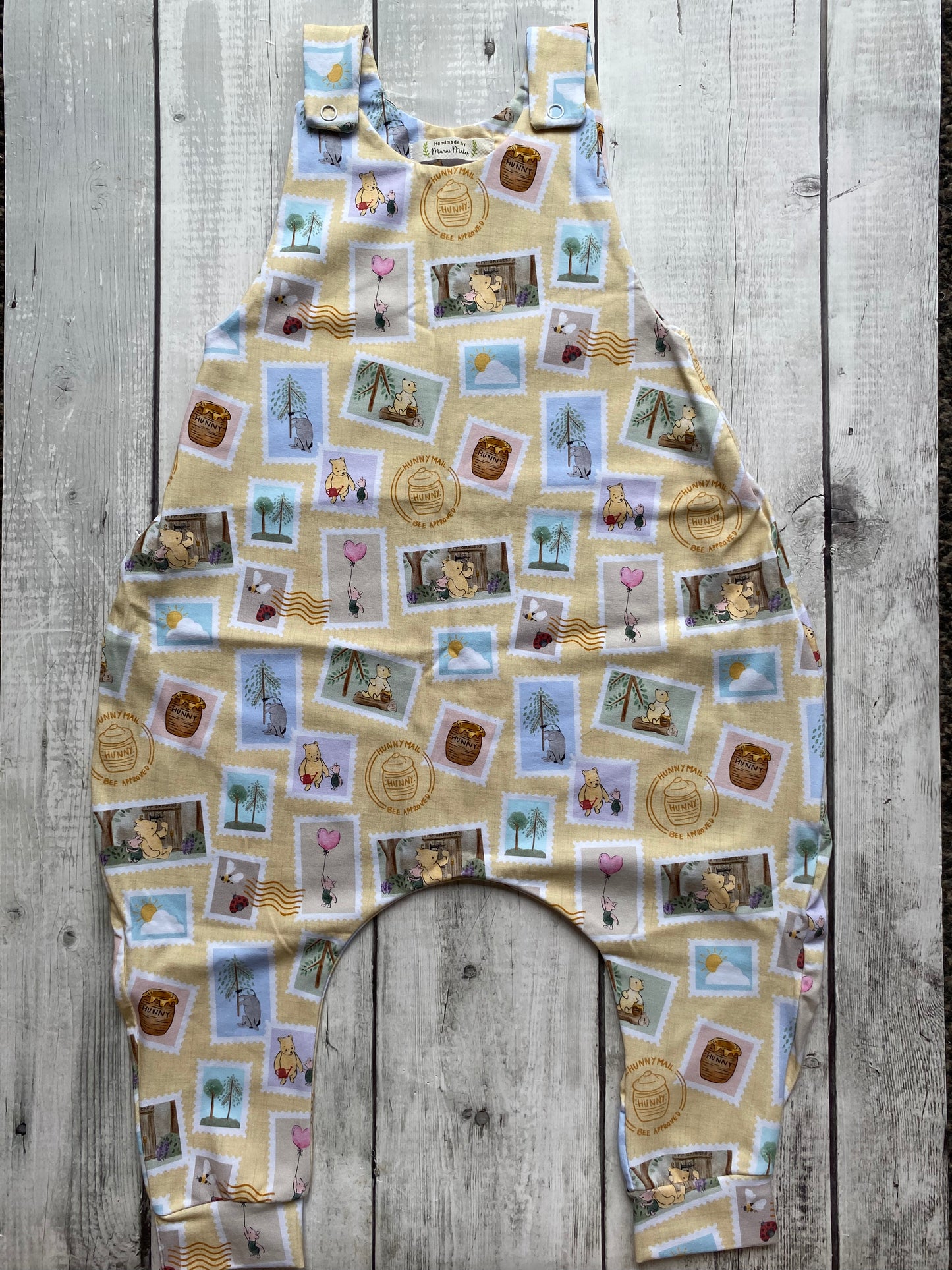 Winnie Stamps Relaxed Fit Baggy Romper 18-24 Months