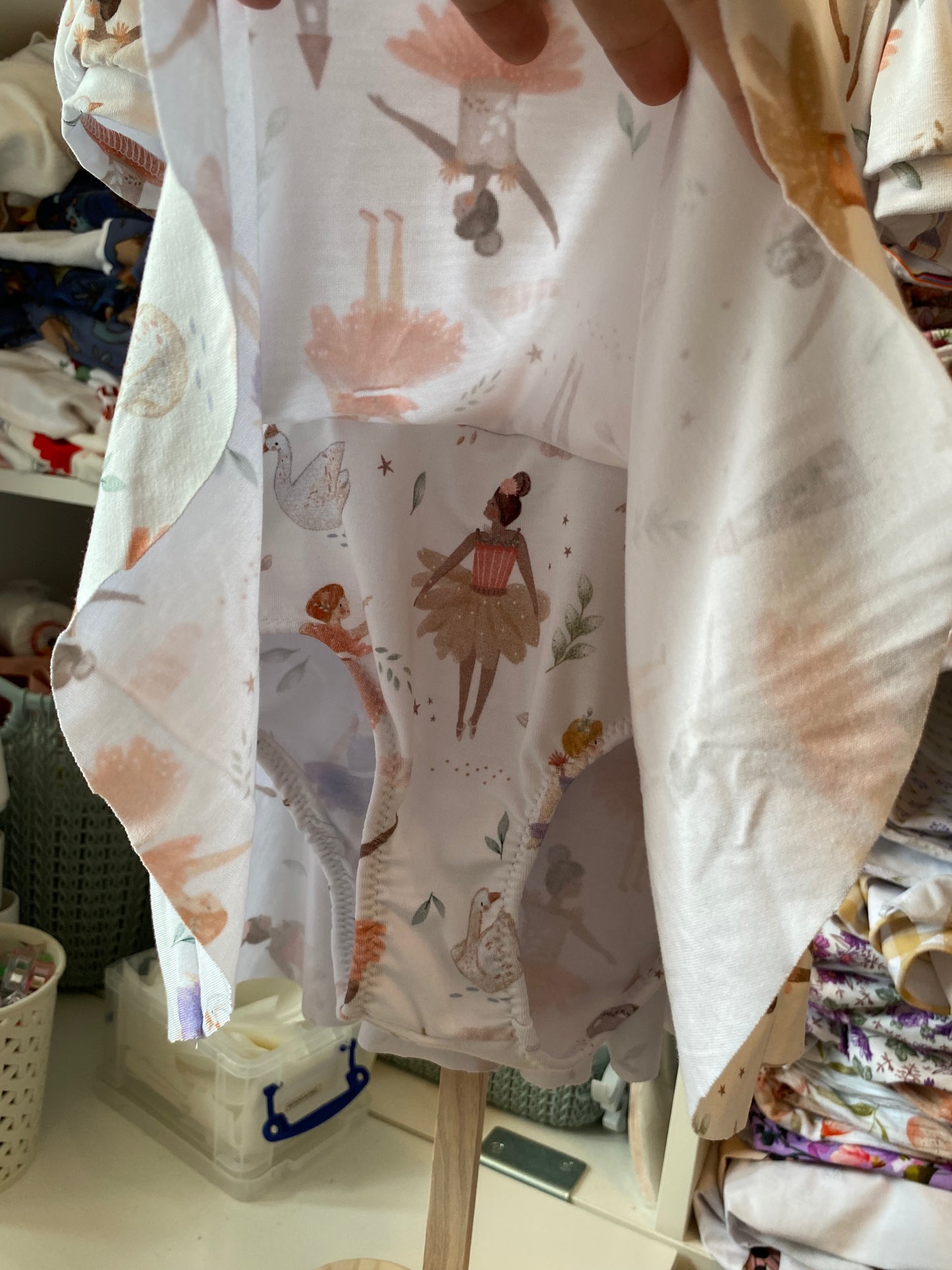 Dance Dress with integrated knickers