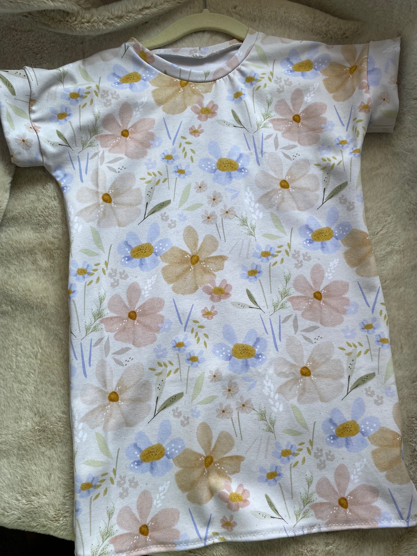 Boxy Tee Dress Short Sleeve