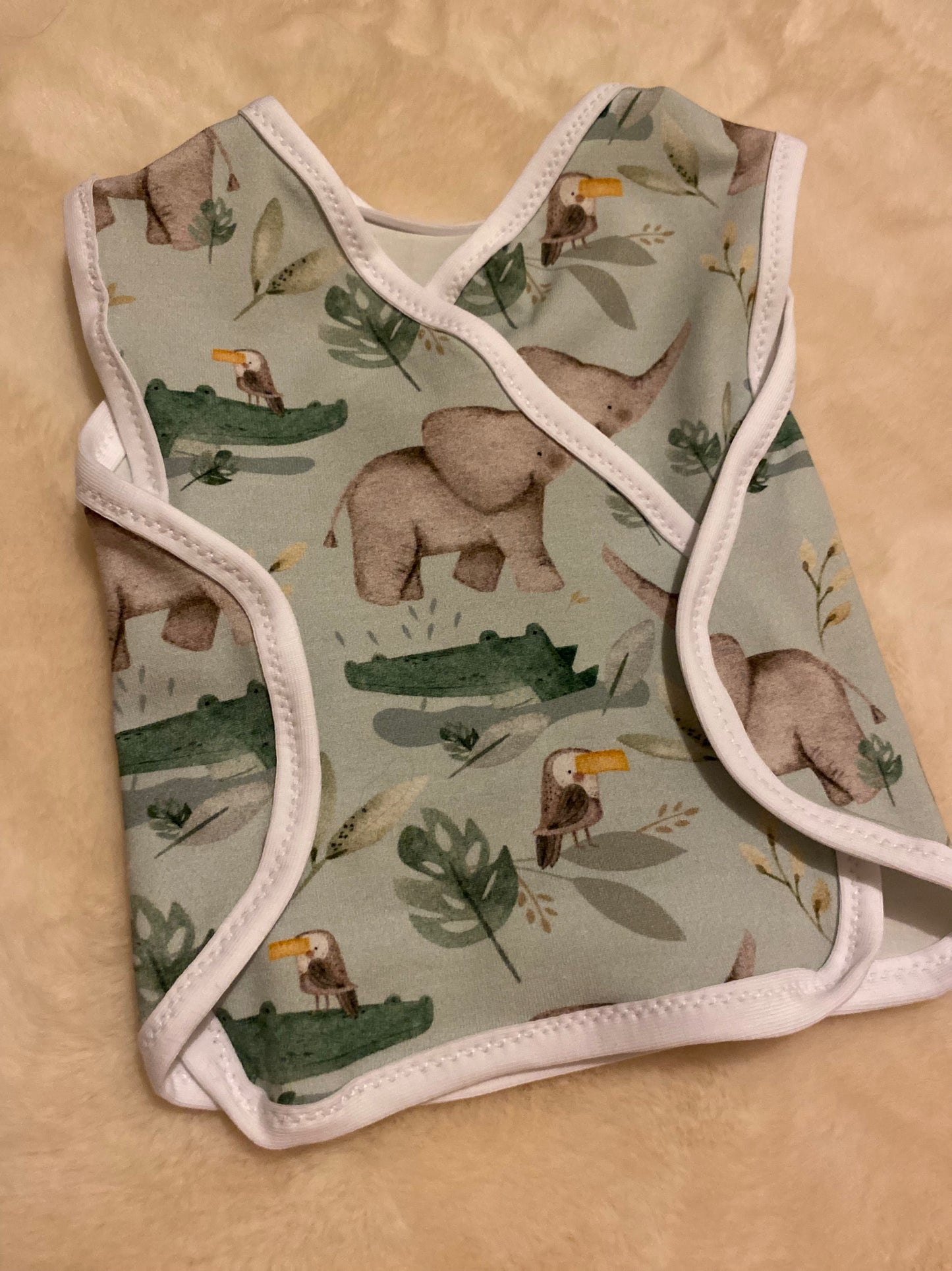 Premature 3-5lbs NICU Smock Wrap Vest