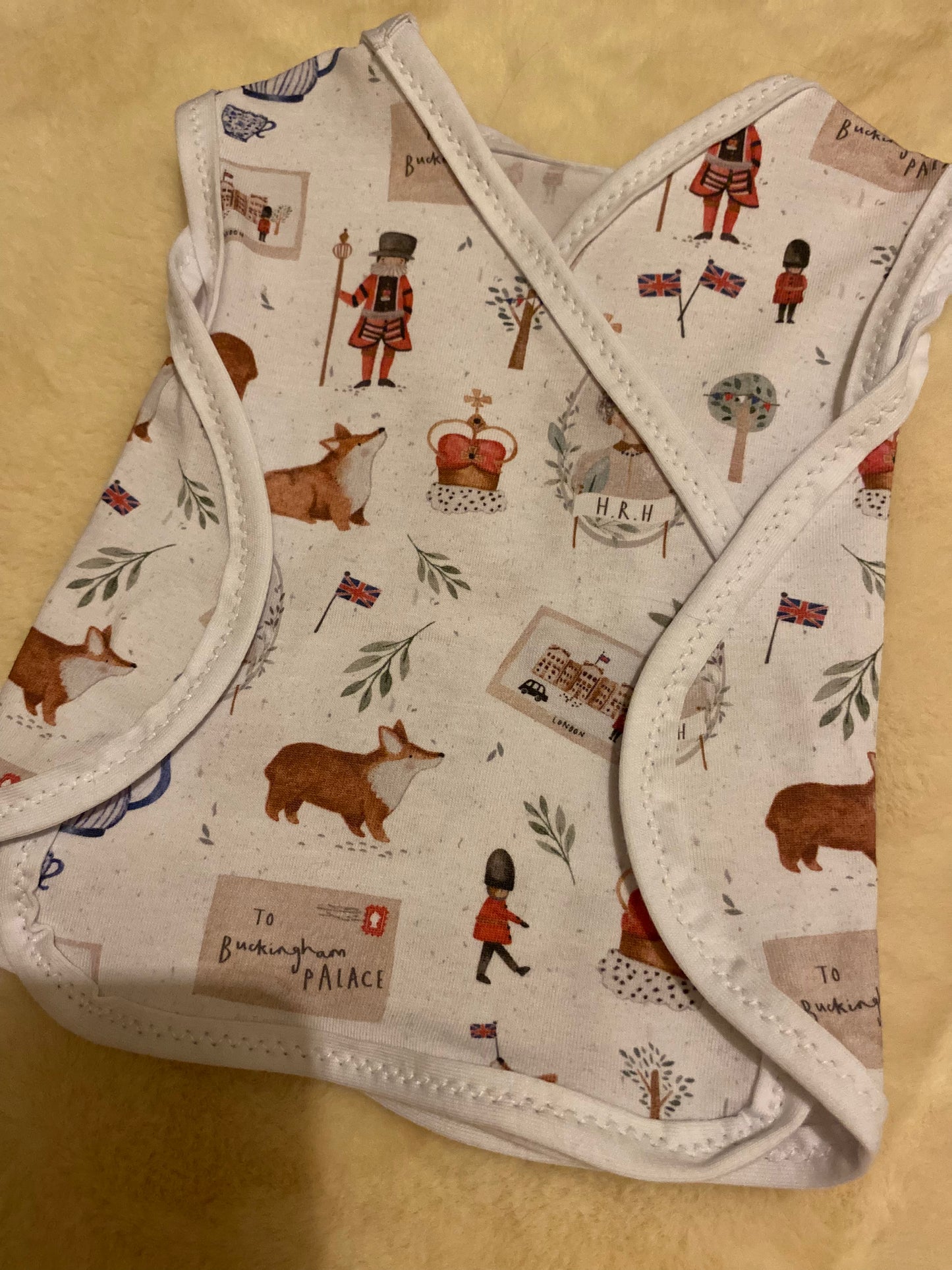 Premature 3-5lbs NICU Smock Wrap Vest