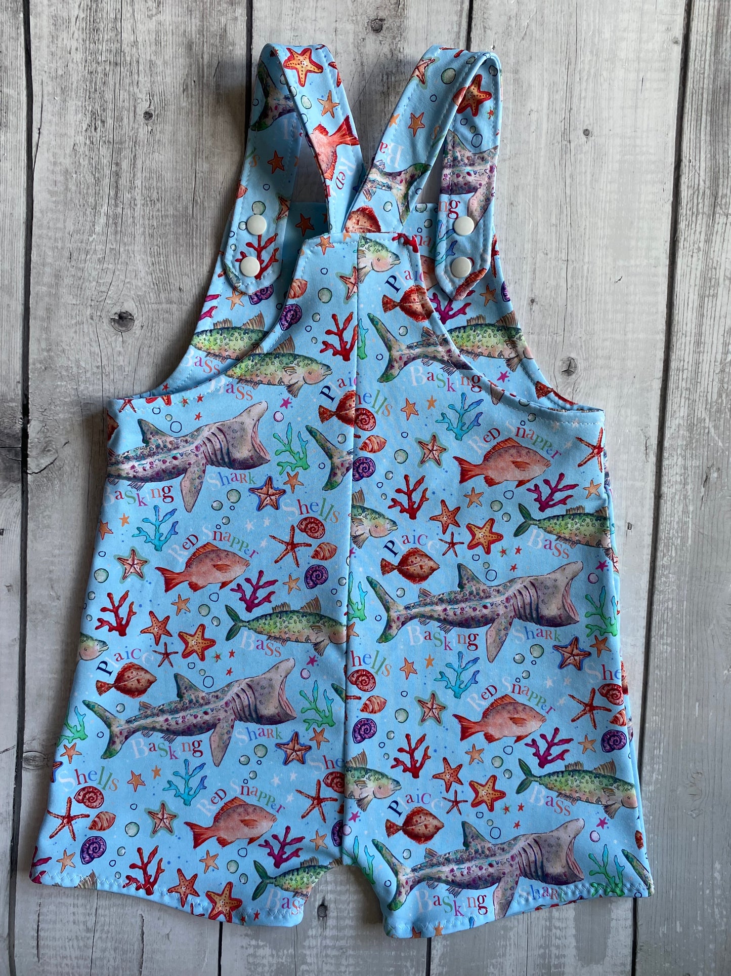 Sealife Short Dungarees 2-3 Years