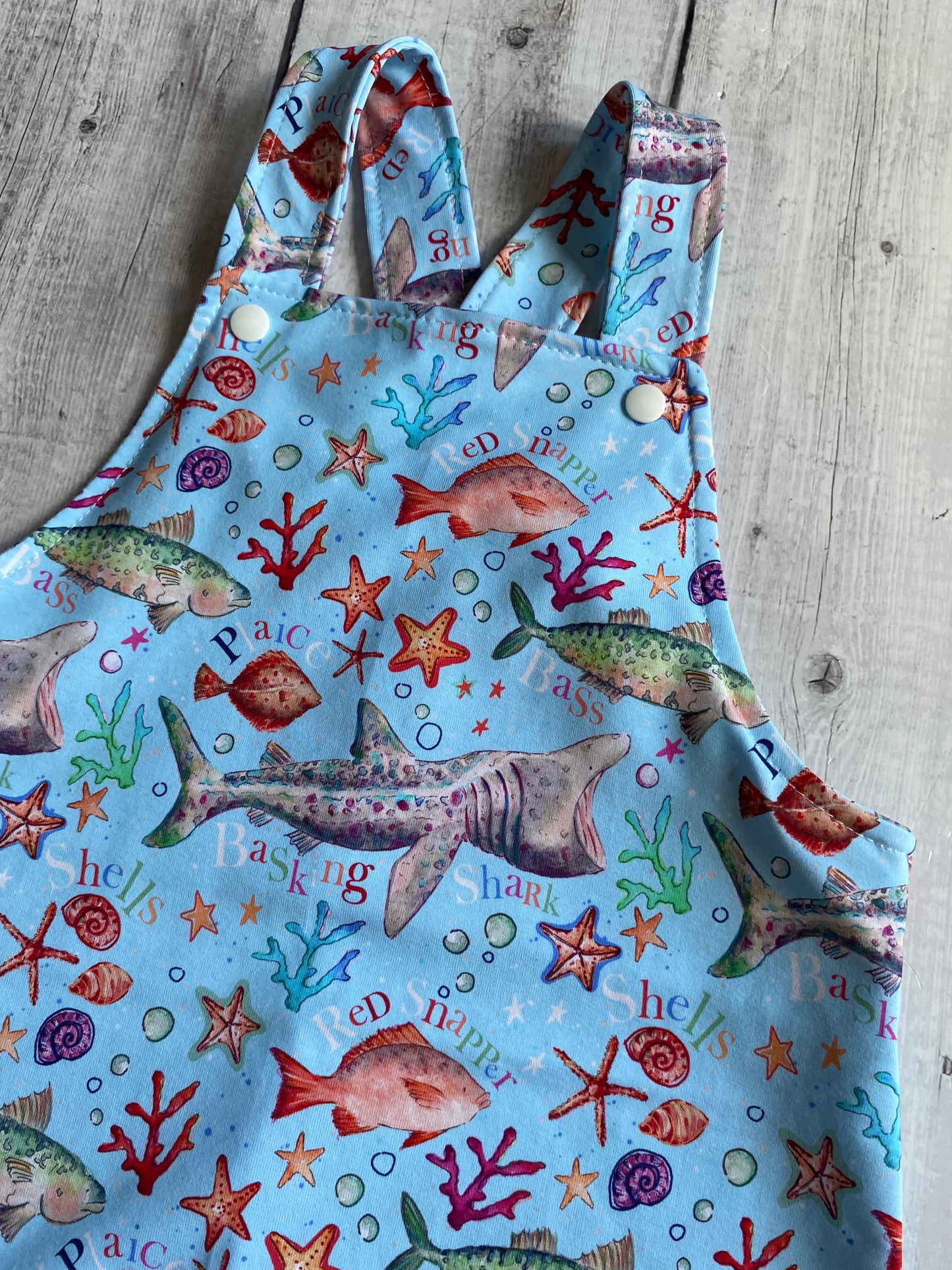 Sealife Short Dungarees 2-3 Years