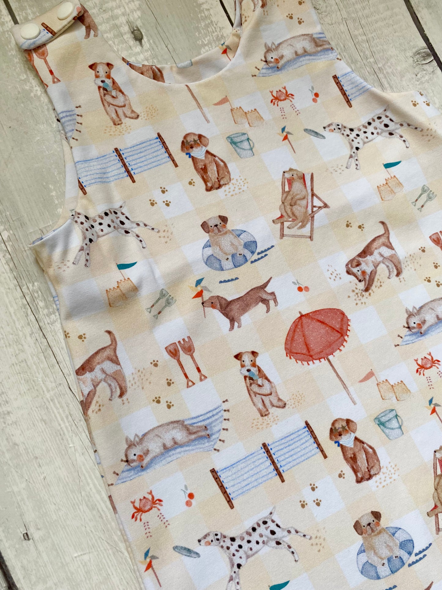 Dog Beach Full Length Romper 2-3 Years