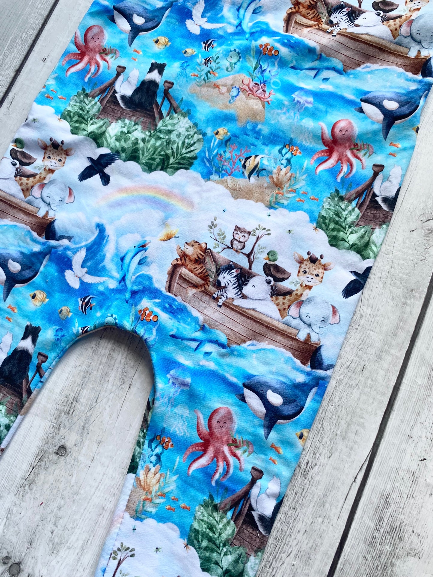 Noah’s Ark Charity Print Full Length Romper 3-4 Years