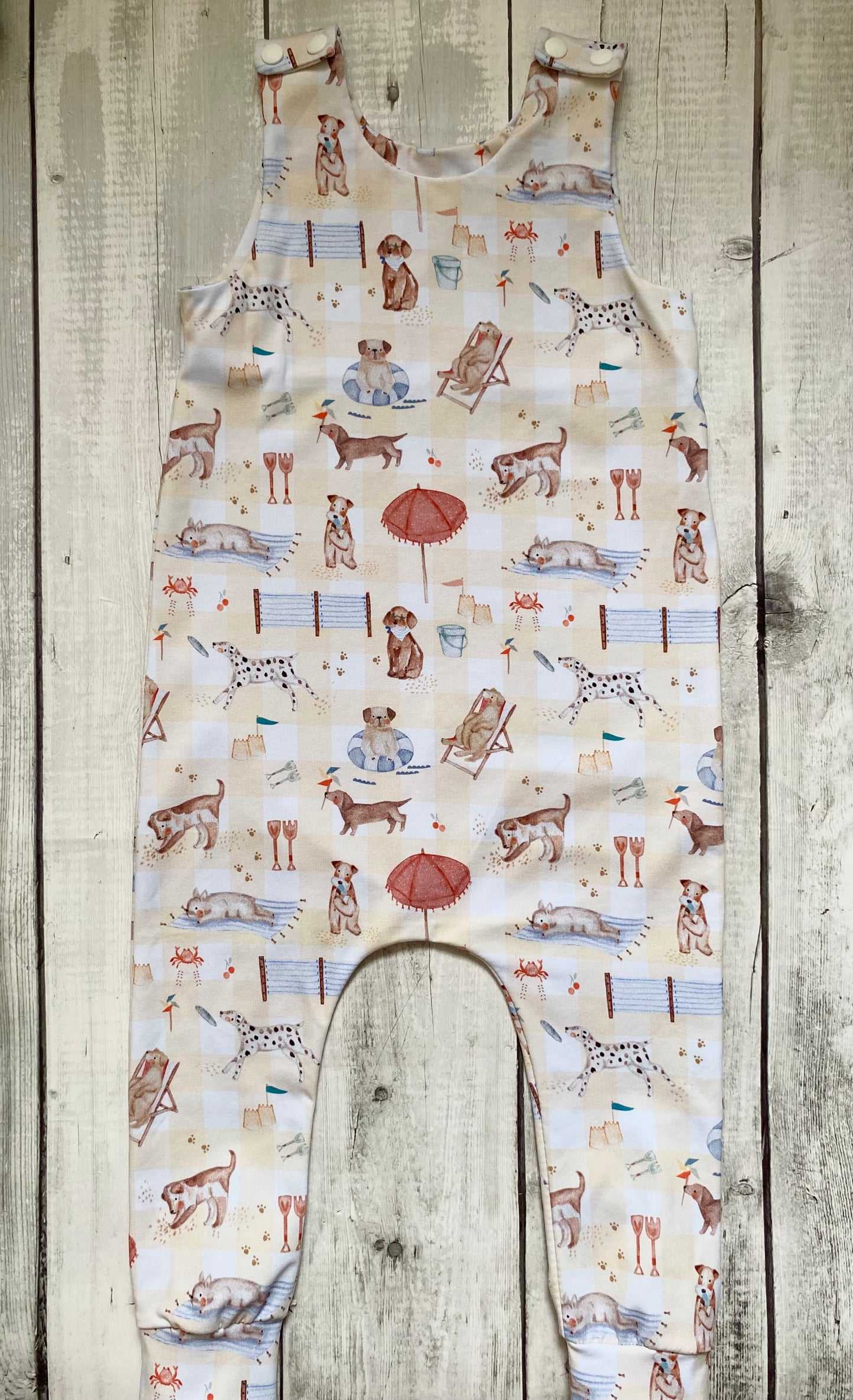 Dog Beach Full Length Romper 2-3 Years