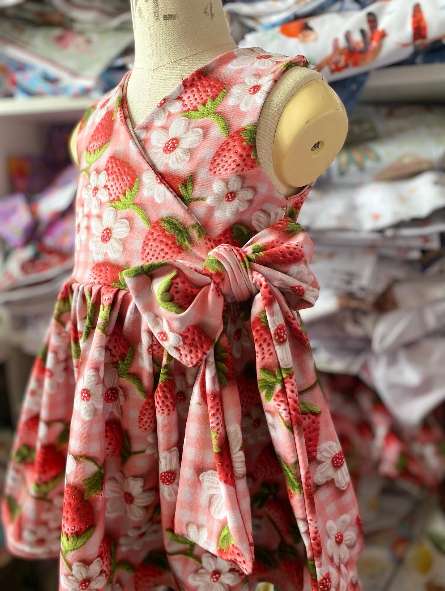Bow Wrap Dress