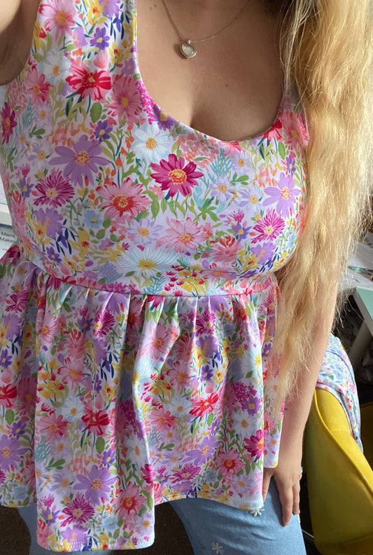 Adults Napa Peplum Top