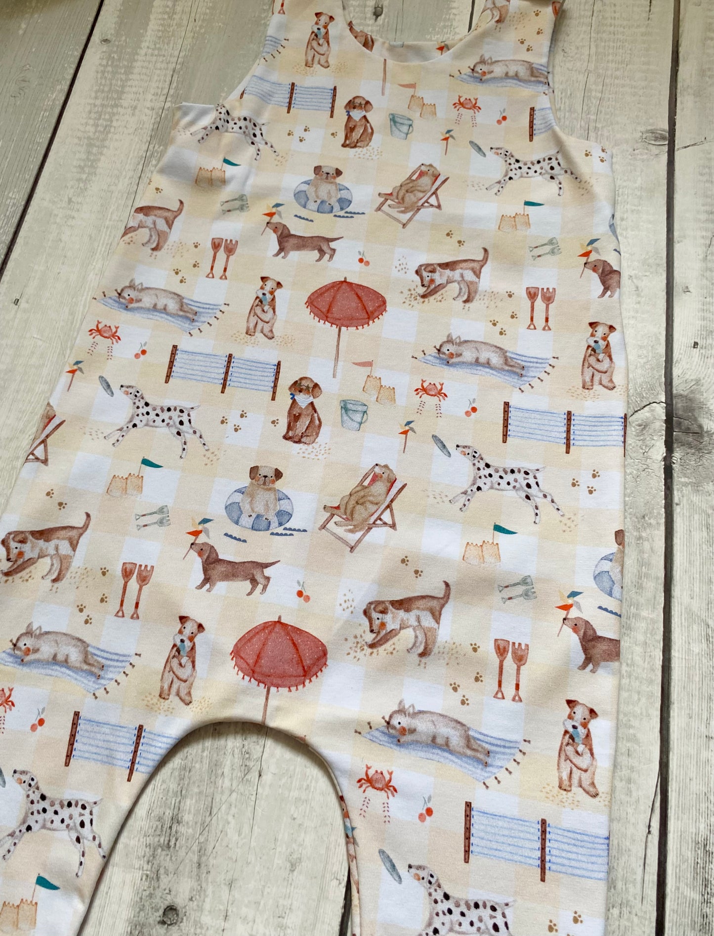 Dog Beach Full Length Romper 2-3 Years