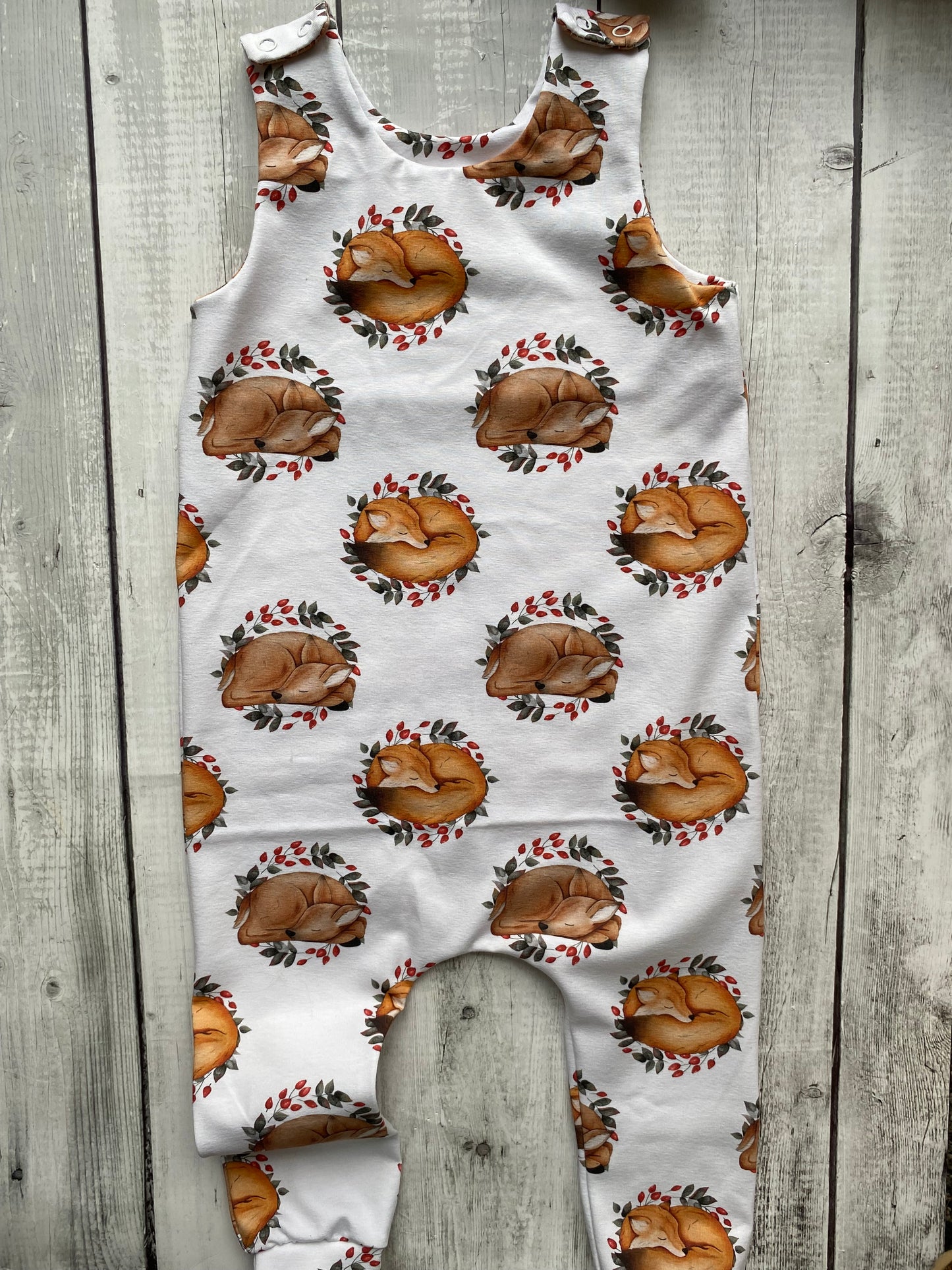 Deer & Fox Full Length Romper 2-3 Years